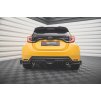 Maxton Design difuzory pod zadní nárazník s křidélky ver.4 pro Toyota GR Yaris Mk3, carbon-Look