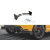 Maxton Design difuzory pod zadní nárazník s křidélky ver.4 pro Toyota GR Yaris Mk3, carbon-Look