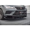 Maxton Design spoiler pod přední nárazník pro Cupra Ateca, černý lesklý plast ABS