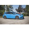 Maxton Design křidélka bočních difuzorů pro Ford Focus RS Mk3, černý lesklý plast ABS