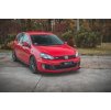Maxton Design "Racing durability" spoiler pod přední nárazník ver.3 pro Volkswagen Golf GTI Mk6, plast ABS bez povrchové úpravy