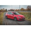 Maxton Design "Racing durability" difuzory pod boční prahy s křidélky pro Volkswagen Golf GTI Mk6, plast ABS bez povrchové úpravy