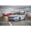 Maxton Design spoiler pod přední nárazník s křidélky ver.2 pro Škoda Octavia RS Mk4, carbon-Look
