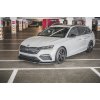 Maxton Design spoiler pod přední nárazník ver.3 pro Škoda Octavia RS Mk4, carbon-Look