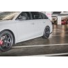 Maxton Design difuzory pod boční prahy ver.1 pro Škoda Octavia RS Mk4, černý lesklý plast ABS