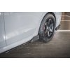 Maxton Design difuzory pod boční prahy s křidélky ver.2 pro Škoda Octavia RS Mk4, černý lesklý plast ABS