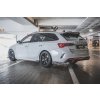 Maxton Design difuzory pod boční prahy s křidélky ver.2 pro Škoda Octavia RS Mk4, černý lesklý plast ABS