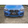Maxton Design "Racing durability" spoiler pod přední nárazník pro BMW řada 1 F20 M135I, plast ABS bez povrchové úpravy