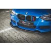 Maxton Design "Racing durability" spoiler pod přední nárazník s rohovými splittery pro BMW řada 1 F20 M135I, plast ABS bez povrchové úpravy