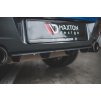 Maxton Design "Racing durability" zadní difuzor pro BMW řada 1 F20 M135I, plast ABS bez povrchové úpravy, s černou a červenou linkou
