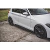 Maxton Design "Racing durability" difuzory pod boční prahy ver.2 pro BMW řada 1 F20- F21 Facelift, plast ABS bez povrchové úpravy