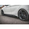 Maxton Design křidélka bočních difuzorů pro BMW řada 1 F20- F21 Facelift, černý lesklý plast ABS, M-Pack/M135i/M140i