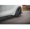 Maxton Design křidélka bočních difuzorů pro BMW řada 1 F20- F21 Facelift, černý lesklý plast ABS, M-Pack/M135i/M140i