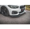 Maxton Design spoiler pod přední nárazník pro BMW řada 1 F20- F21 Facelift, černý lesklý plast ABS