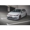 Maxton Design spoiler pod přední nárazník s křidélky ver.2 pro Volkswagen Golf GTI Mk8, carbon-Look