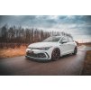 Maxton Design spoiler pod přední nárazník ver.5 pro Volkswagen Golf GTI Mk8, carbon-Look