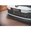 Maxton Design spoiler pod přední nárazník ver.5 pro Volkswagen Golf GTI Mk8, carbon-Look