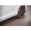 Maxton Design difuzory pod boční prahy ver.3 pro Volkswagen Golf GTI Mk8, černý lesklý plast ABS