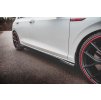 Maxton Design difuzory pod boční prahy ver.3 pro Volkswagen Golf GTI Mk8, carbon-Look