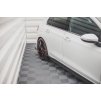 Maxton Design křidélka bočních difuzorů pro Volkswagen Golf GTI Mk8, černý lesklý plast ABS