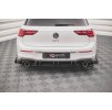 Maxton Design "Racing durability" zadní difuzor ver.2 pro Volkswagen Golf GTI Mk8, plast ABS bez povrchové úpravy