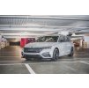 Maxton Design spoiler pod přední nárazník ver.4 pro Škoda Octavia RS Mk4, carbon-Look
