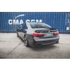 Maxton Design prodloužení spoileru pro BMW řada 7 G11, G11 Facelift Standard, černý lesklý plast ABS