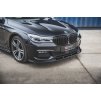 Maxton Design spoiler pod přední nárazník ver.2 pro BMW řada 7 G11, carbon-Look