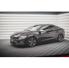 Maxton Design difuzory pod boční prahy pro Volvo S60 Mk2, Mk2 Facelift, černý lesklý plast ABS, R-Design