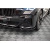 Maxton Design spoiler pod přední nárazník ver.2 pro BMW X7 G07, černý lesklý plast ABS