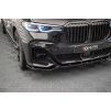 Maxton Design spoiler pod přední nárazník ver.3 pro BMW X7 G07, černý lesklý plast ABS
