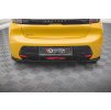 Maxton Design boční difuzory pod zadní nárazník pro Peugeot 208 Mk2, černý lesklý plast ABS