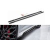 Maxton Design difuzory pod boční prahy pro Audi RS6 C8, carbon-Look