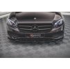 Maxton Design spoiler pod přední nárazník pro Mercedes třída E W213/Standard, černý lesklý plast ABS