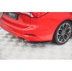 Maxton Design boční difuzory pod zadní nárazník ver.1 pro Ford Focus Mk4, carbon-Look, ST-Line, Combi