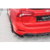 Maxton Design boční difuzory pod zadní nárazník ver.3 pro Ford Focus Mk4, černý lesklý plast ABS