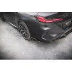 Maxton Design difuzory pod zadní nárazník s křidélky ver.1 pro BMW M8 Gran Coupe/F93, carbon-Look
