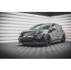 Maxton Design spoiler pod přední nárazník pro Volkswagen Golf R Mk8, carbon-Look