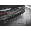 Maxton Design středový spoiler pod zadní nárazník pro Volkswagen Golf R Mk8, carbon-Look