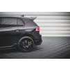 Maxton Design spoiler pod zadní nárazník pro Volkswagen Golf R Mk8, carbon-Look