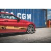 Maxton Design "Racing durability" difuzory pod boční prahy s křidélky pro Mercedes třída C W205/C43 AMG Coupe, plast ABS bez povrchové úpravy