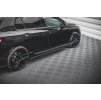 Maxton Design "Street Pro" difuzory pod boční prahy pro Volkswagen Golf R Mk8, plast ABS bez povrchové úpravy
