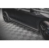 Maxton Design "Street Pro" difuzory pod boční prahy pro Volkswagen Golf R Mk8, plast ABS bez povrchové úpravy