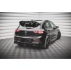 Maxton Design boční difuzory pod zadní nárazník ver.3 pro Volkswagen Golf R Mk8, carbon-Look