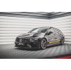 Maxton Design spoiler pod přední nárazník pro Mercedes CLA C118/AMG 45, černý lesklý plast ABS