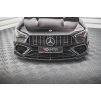 Maxton Design spoiler pod přední nárazník pro Mercedes CLA C118/AMG 45, černý lesklý plast ABS
