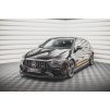 Maxton Design spoiler pod přední nárazník ver.3 pro Mercedes CLA C118/AMG 45, carbon-Look
