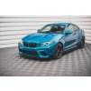 Maxton Design spoiler pod přední nárazník ver.3 pro BMW M2 F87, černý lesklý plast ABS