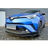 Maxton Design spoiler pod přední nárazník pro Toyota C-hr, carbon-Look
