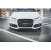Maxton Design spoiler pod přední nárazník ver.3 pro Audi RS6 C7, carbon-Look